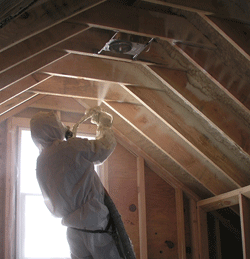 Cary NC attic spray foam insulation