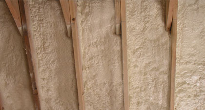 closed-cell spray foam for Cary applications